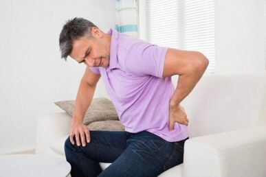 Il dolore di Low è un segno di osteocondosi